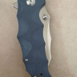 CIVIVI Natterjack Flipper & Thumb Stud & Button Lock Knife G10 Handle (3.19" 14C28N Blade) C24028-2