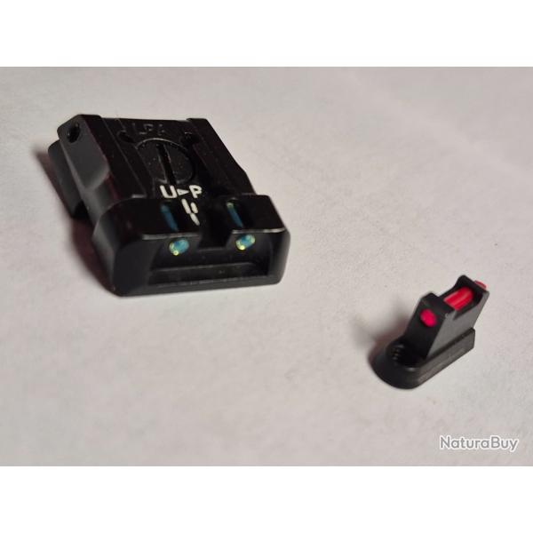 Hausse et guidon r�glable fibre optique LPA pour CZ P07/P09