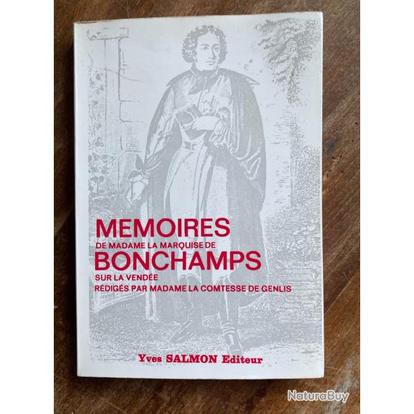 M�moires de madame la marquise de Bonchamps sur la Vend�e - Comtesse de Genlis