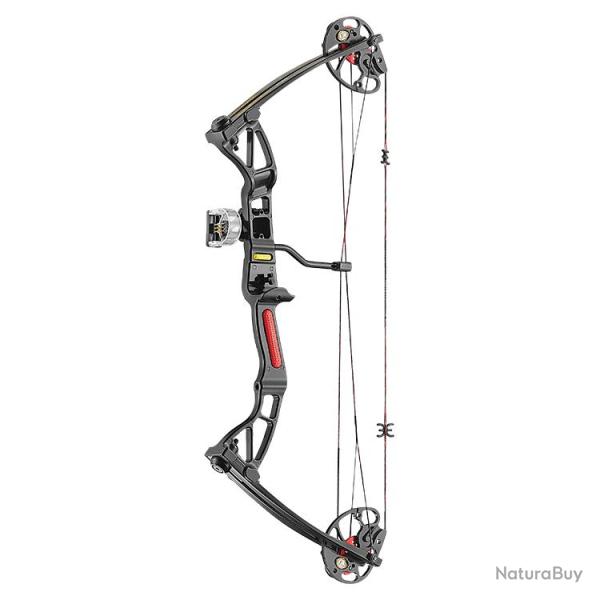 Arc � poulies EK Archery Rex RH Noir 15-55 lbs
