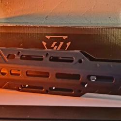 EMG Strike Industries Licensed Aluminum GRIDLOK 11" Handguard (Black) [EMG-RAS-110-01-BK] AIRSOFT 6M