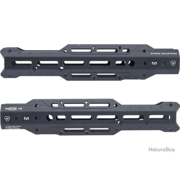 EMG Strike Industries Licensed Aluminum GRIDLOK 11" Handguard (Black) [EMG-RAS-110-01-BK] AIRSOFT 6M