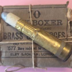 Une tres belle 577/450 Martini Henry rolled case ,comme neuve poudre noire ,franco de port