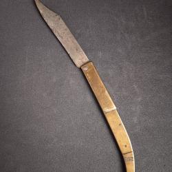 Antigua navaja siglo XIX