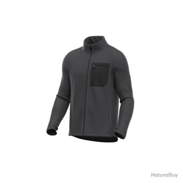 Veste Polaire Finntrail Flow Dark Grey XL Dark Grey