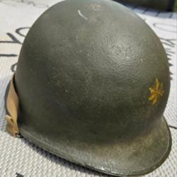 Vends casque US M1 major identifi&eacute;
