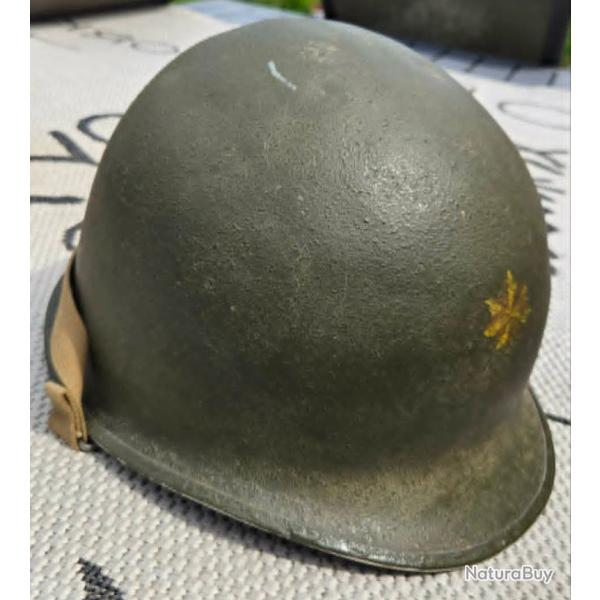Vends casque US M1 major identifi�