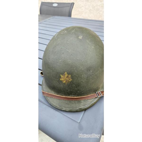 Vends casque US M1 major identifi�