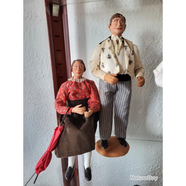 Santon pagnol marius et fanny