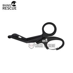 Ciseaux Trauma Mousqueton 19cm Noir RHINO RESCUE