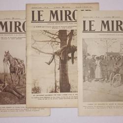 Revues MIRIOR guerre 1914/1915 WW1