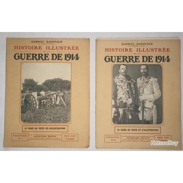 Revue histoire illustr�e de la Guerre de 1914 n�1 et n�2