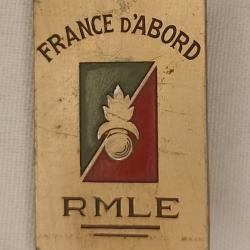 Insigne R&eacute;giment de Marche de la L&eacute;gion Etrang&egrave;re 44/45 WW2 *