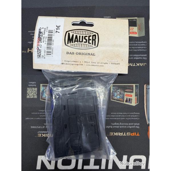 chargeur 3 coups Mauser M.25 cal.30-06 ou 8x57 is