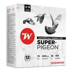 100 Cartouches Super Pigeon Cal.12/70 36G N&deg;5