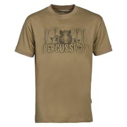 T-Shirt De Chasse Compagnie L - PERCUSSION