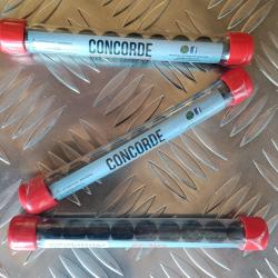 3 tubes de 10 billes calibre 50 Concorde D&eacute;fender