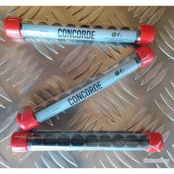 3 tubes de 10 billes calibre 50 Concorde D�fender