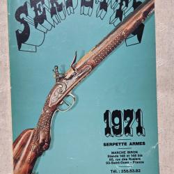 Catalogue Serpette armes 1971