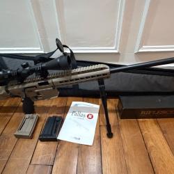 Pallas carabine BA-15 TAN 22LR  Pack Biped + lunette