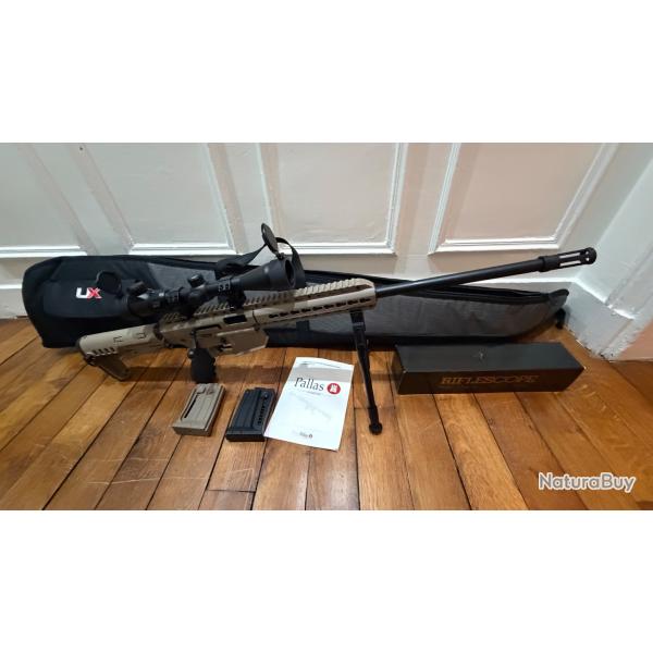 Pallas carabine BA-15 TAN 22LR  Pack Biped + lunette