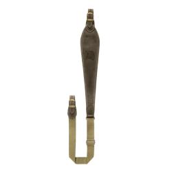 Bretelle de carabine en cuir Sanglier Riserva - bretelle sanglier cuir Ri