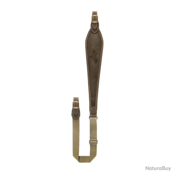 Bretelle pour carabine en cuir Chevreuil - Riserva - bretelle cuir chevreuil R