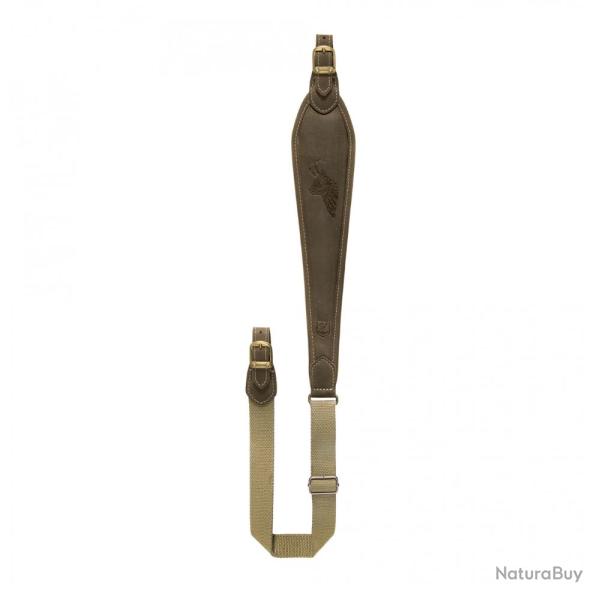 Bretelle pour carabine en cuir Chamois - Riserva - bretelle cuir chamois ris