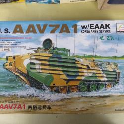 maquette v&eacute;hicule militaire amphibie usa au 1/35&deg;