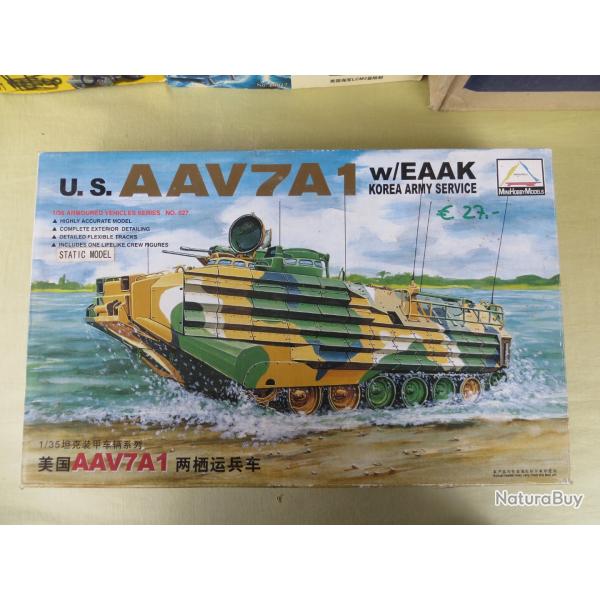 maquette v�hicule militaire amphibie usa au 1/35�