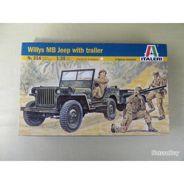 maquette v�hicule militaire jeep usa au 1/35�