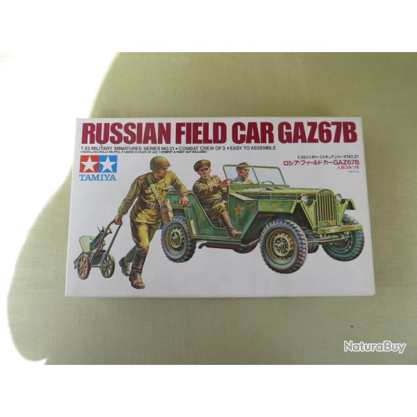 maquette v�hicule militaire jeep russe au 1/35�