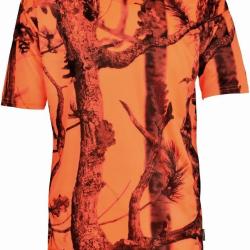 DESTOCKAGE ! T-shirt de chasse GhostCamo Blaze Black Percussion TAILLE M