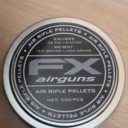 500 plombs cal 5.5mm/22 FX AIRGUNS