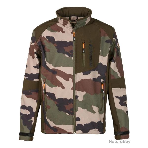 DESTOCKAGE ! Blouson Softshell Percussion Camo Europe