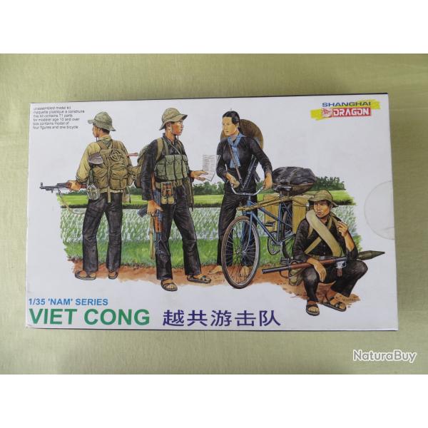 maquette soldats viet cong au 1/35�