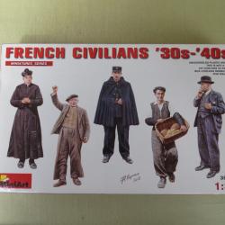 maquette civils ww2 au 1/35&deg;