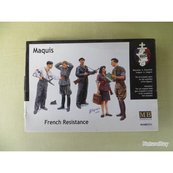 maquette civils maquis ww2 au 1/35�