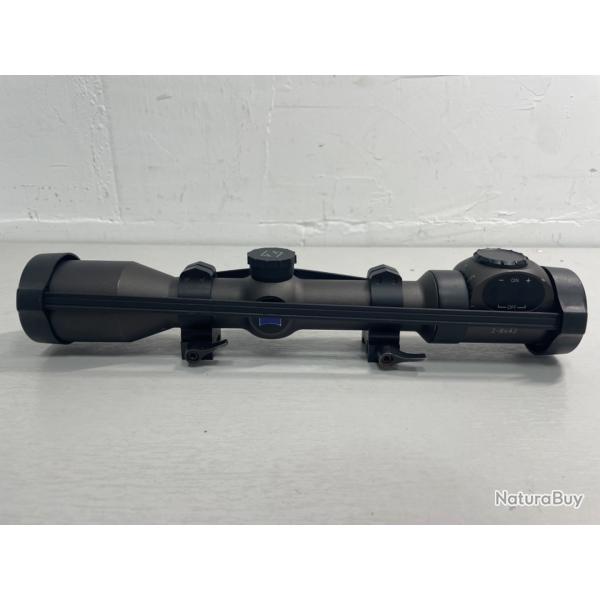 !! OCCASION !! LUNETTE ZEISS DURALYT 2-8X42 + MONTAGE AMOVIBLE