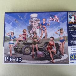 maquette pin-up  ww2 1/35&deg;