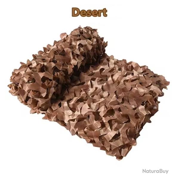 Filet de camouflage D�sert Camo (2 m�tres x 4 m�tres) (4)