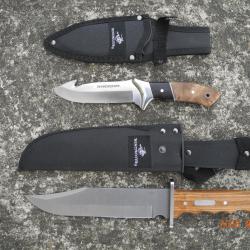 Lot deux couteaux de chasse Winchester USA
