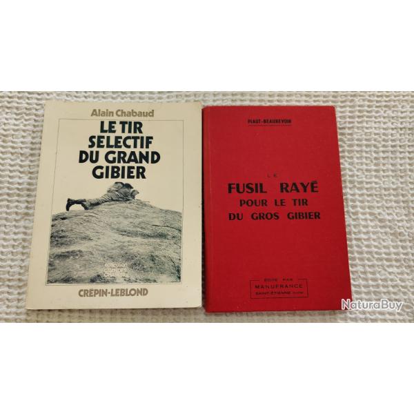 livres tir de chasse manufrance et crepin lelond