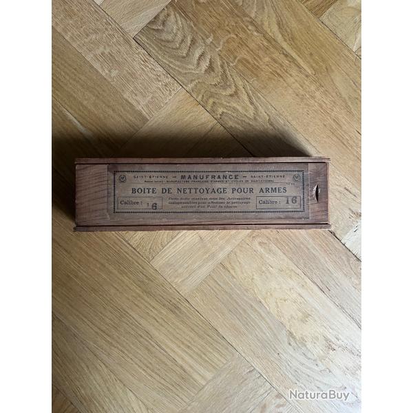 Bo�te de nettoyage Manufrance - calibre 16