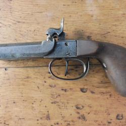 pistolet poudre noire 2 canons probleme sur un ressort