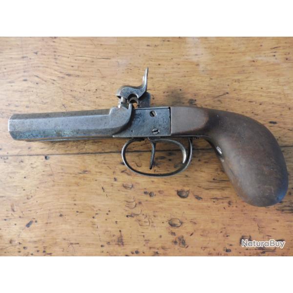 pistolet poudre noire 2 canons probleme sur un ressort