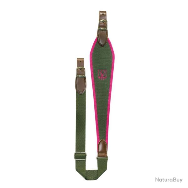 Bretelle Carabine Cordura Vert / Rose Riserva - Bretelle vert/rose riserv