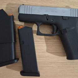 Vend pistolet glock 43x bicolore ayant tir&eacute; 50 cartouches