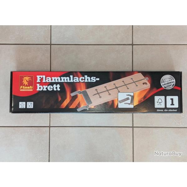 Barbecue / Planche � Saumon fum�, grill�(Flash barbecue Season)