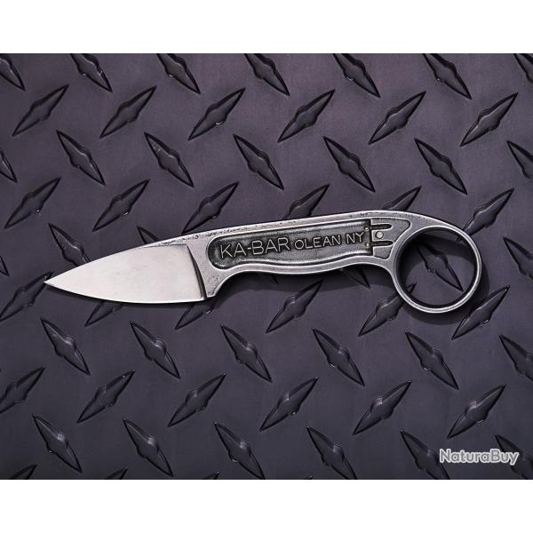 Couteau KA-BAR Elishewitz Pocket Tool EPT Wrench Lame Acier 425SS �tui Plastique Made In USA KA7600